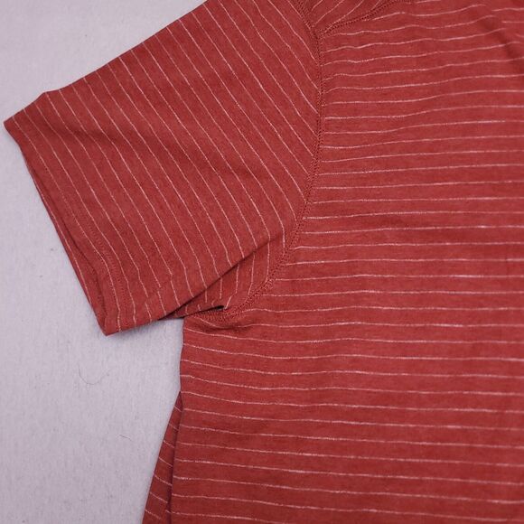 Eddie Bauer Casual Short Sleeve Pullover T Shirt Mens Size Extra Large XL Orange - Picture 4 of 10